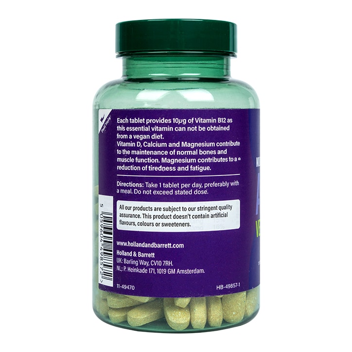 Holland & Barrett ABC to Z Vegan Multivitamins 120 Tablets